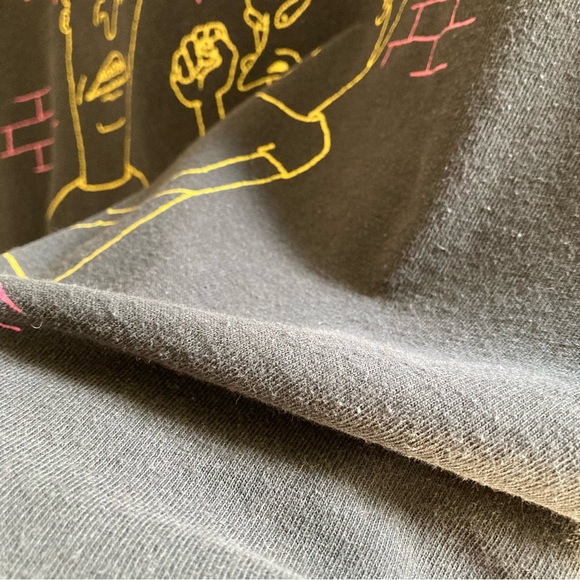 Beavis and Butthead Neon Line Art MTV Mike Judge Tee Shirt - Picture 6 of 7